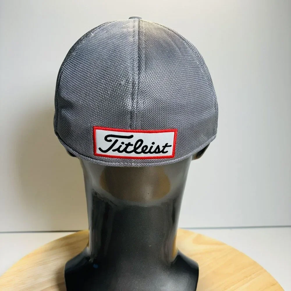 Titleist Pro VI Tour‎ Hat Cap Mens Size M/L White Blue FJ Footjoy Golf Pro V1